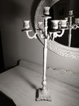 Kandelaber i Shabby Chic stil