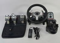 Logitech G25 Force Feedback Racing Ratt Komplett Set