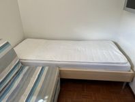 Säng 90*200 Ikea Sultan och Bäddfåtölj