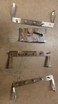 Klädhängare, Hanger for door, stainless steel - 6 stycken