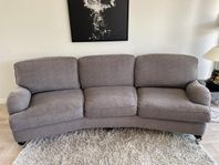 Oxford 3-sits soffa svängd