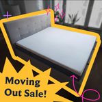 180x200 Säng med förvaring + Madrass – Moving Out Sale!