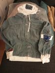 Hybrid jeansjacke