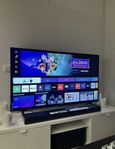 55’ LG 4K smart TV + soundbar + subwoofer