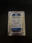 WD Blue 1TB 7200rpm hårddisk