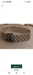 Armband i Sterling Silver, X-länk 54 gram