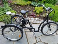 Trehjulig elcykel