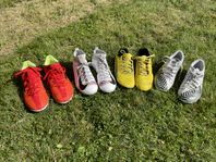 Fotbollsskor barn, olika storlekar, Nike Adidas Puma