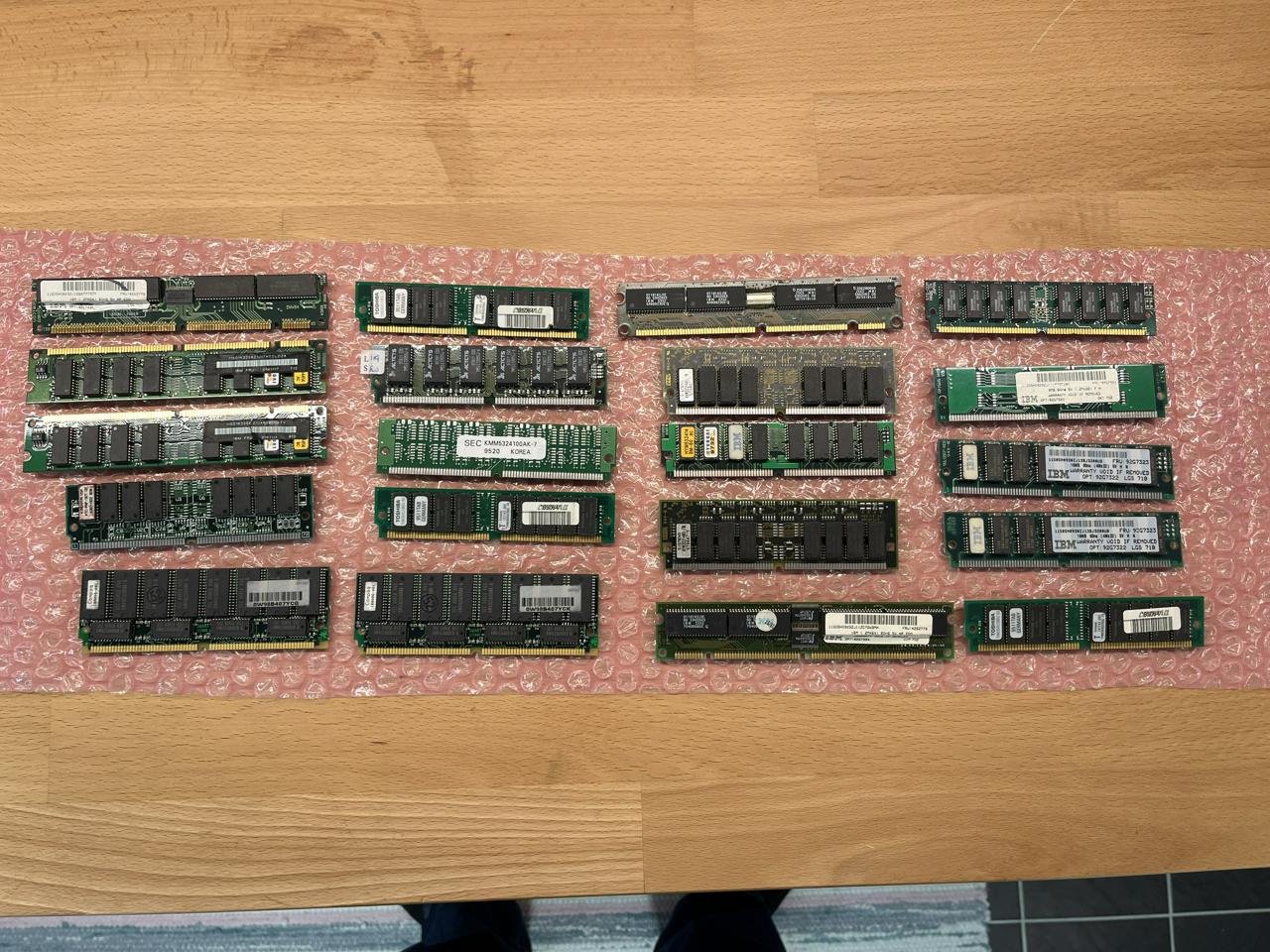 RAM minnen, äldre ”vintage”