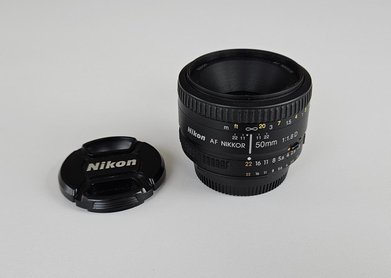 Nikon AF Nikkor 50mm f/1.8D –...