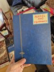 äldre frimärksalbum med frimärken