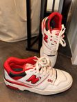 New Balance 550 White/Red/Black (EU 39.5) – good condition