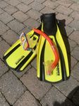 Fenor och cyklop med snorkel.