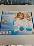 Bröstpump 2 i 1, breast pump 2 in 1