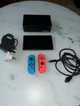 Nintendo Switch funkar jättebra med original tillbehör