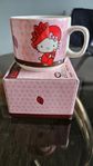 6 st.Hello Kitty kaffemugg 