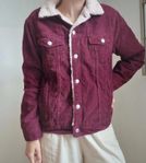 TopShop - Manchesterjacka med teddyfoder