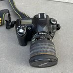 Nikon D50 Systemkamera med 2 objektiv