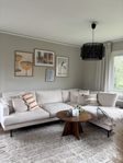 Soffa med divan