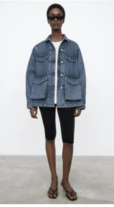 Toteme Army Denim Jacka 