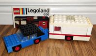 LEGO 656 Car and Caravan, bil med husvagn