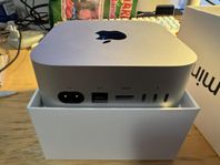 Mac mini M4 – Nästan ny, aktiverad i mars 2025
