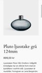 Pluto Candle Holder Bluish Grey