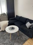 VIMLE 3-sits soffa+puff