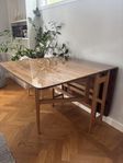 Klaffbord i teak med perstorps-skiva