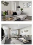 Soffa + soffbord