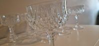 Tolv Cristal d´Arques Longchamp champagneskålar, kristall