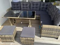 Loungeset i konstrotting