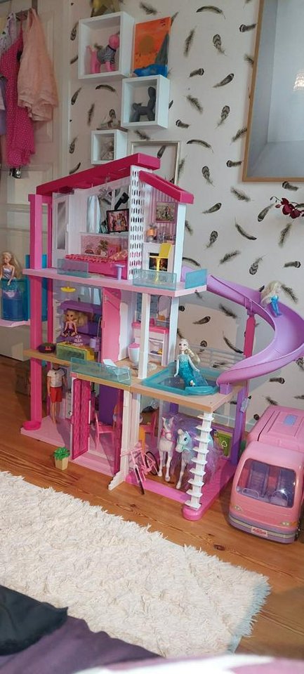 Barbiehus + tillbehör