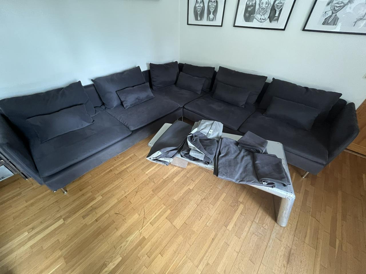 Söderhamn hörnsoffa / soffa ikea