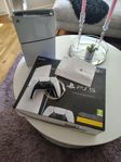 PS5 som nytt + Nintendo Wii medföljer.