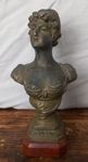 Mindre Skulptur Byst Gudinna Diana? Antiken