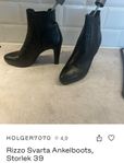 Rizzo ankel boots svarta