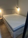 160cm IKEA säng