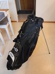 golfset (vänster) med golfbag