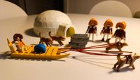 Playmobil: Igloo och hundsläde