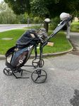 golfset herr bärbag+vagn