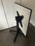 (2st) Fällbart bord 70x70 cm – travertin/stenlook – nya