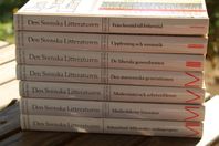 Den Svenska Litteraturen I-VII 7 böcker Litteraturhistoria