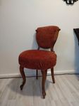 6 antika matsalsstolar i mahogny