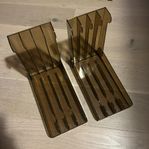 Skivställ inkl vinylskivor