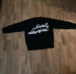 Svart stickad Saint Laurent tröja