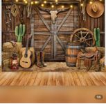 vepa Cowboy Country bakgrund for fest foto