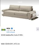 bäddsoffa