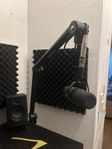 Shure SM7B + Triton FetHead + sp.tech stativ