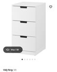 Nordli Byrå Vit 